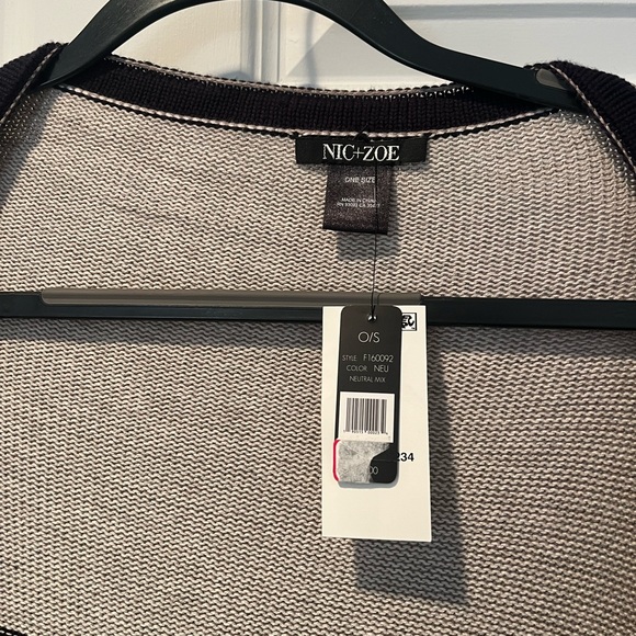 NWT Nic + Zoe Fringe Shawl - Picture 2 of 4